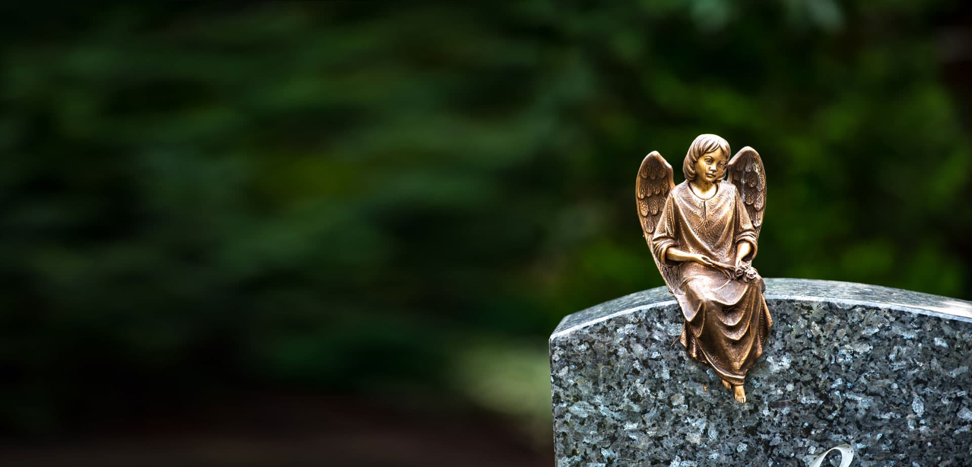 Lápidas cementerio en Redondela