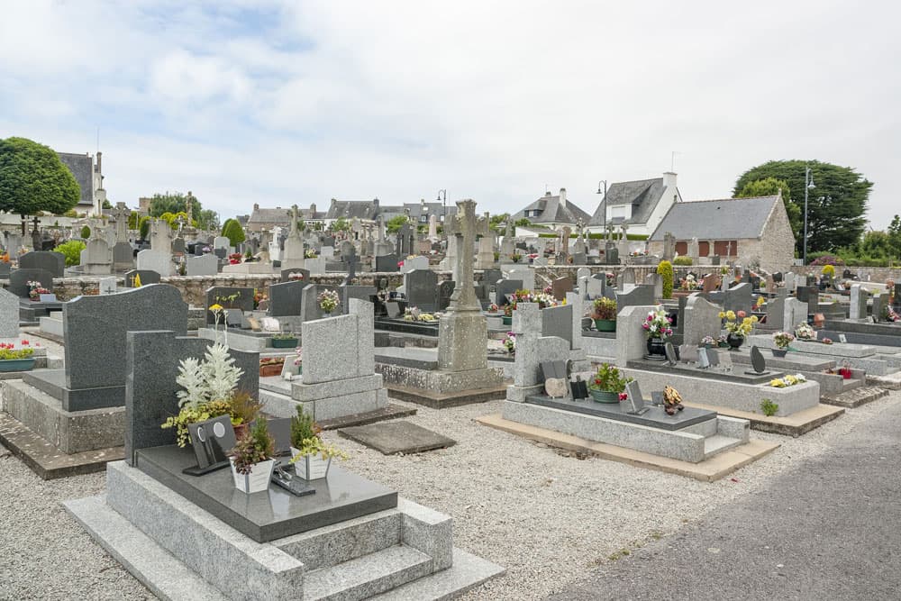 Lápidas funerarias en Redondela