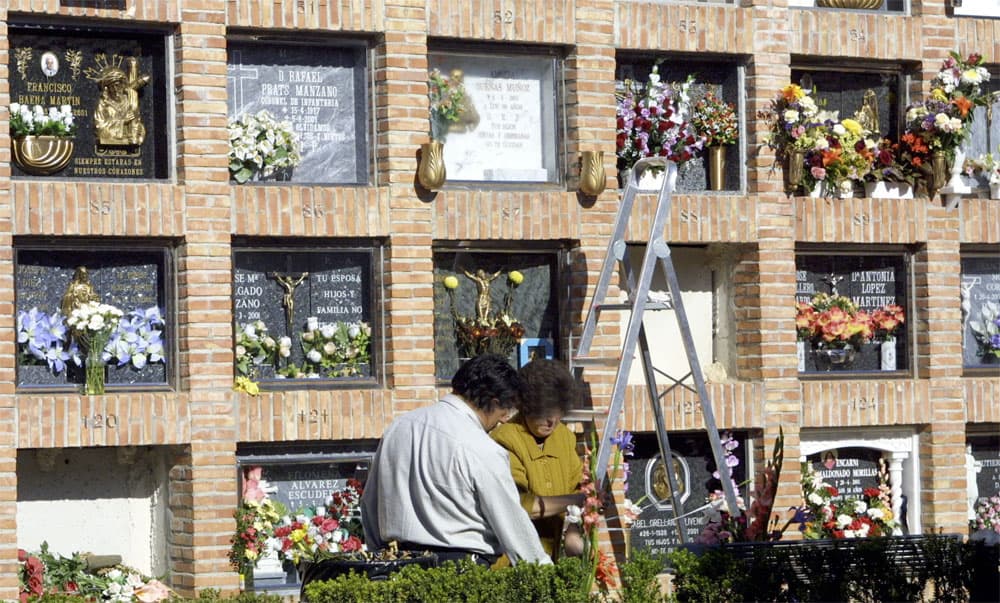 Lápidas funerarias en O Porriño